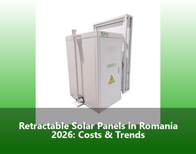 Retractable Solar Panels in Romania 2026: Costs & Trends
